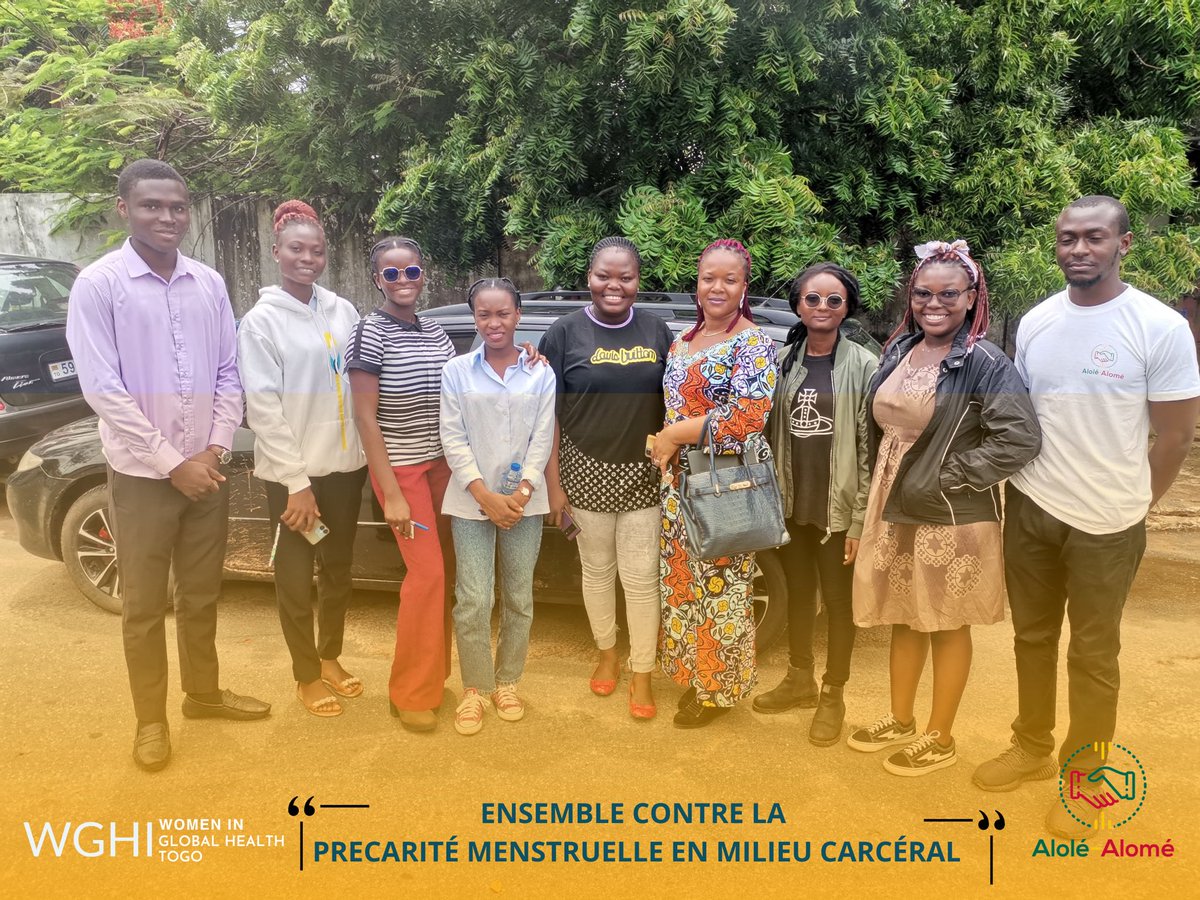 #Throwback, le samedi 25 Mai nous avons eu l’honneur de remettre des kits menstruels à la prison civile de Lomé. 💪🏽 Cette initiative vise à améliorer les conditions de vie des femmes incarcérées et à promouvoir la dignité et l’hygiène menstruelle pour toutes. #WeWGH