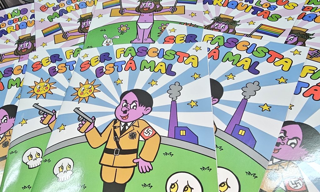 Fandogamia Editorial (@fandogamia) on Twitter photo ¡Para celebrar las nuevas ediciones de estos maravillosos cuadernos (para adultos) SORTEAMOS 10 EJEMPLARES que irán a parar a una sola persona (adulta) para que los regale a gusto (a otros adultos)!
💀 Seguir a <a href="/Fandogamia/">Fandogamia Editorial</a>
👬 Hacer RP
¡Hasta el 6 de junio a las 23:59! ¡Suerte! 🙏 ¡Para celebrar las nuevas ediciones de estos maravillosos cuadernos (para adultos) SORTEAMOS 10 EJEMPLARES que irán a parar a una sola persona (adulta) para que los regale a gusto (a otros adultos)!
💀 Seguir a <a href="/Fandogamia/">Fandogamia Editorial</a>
👬 Hacer RP
¡Hasta el 6 de junio a las 23:59! ¡Suerte! 🙏
