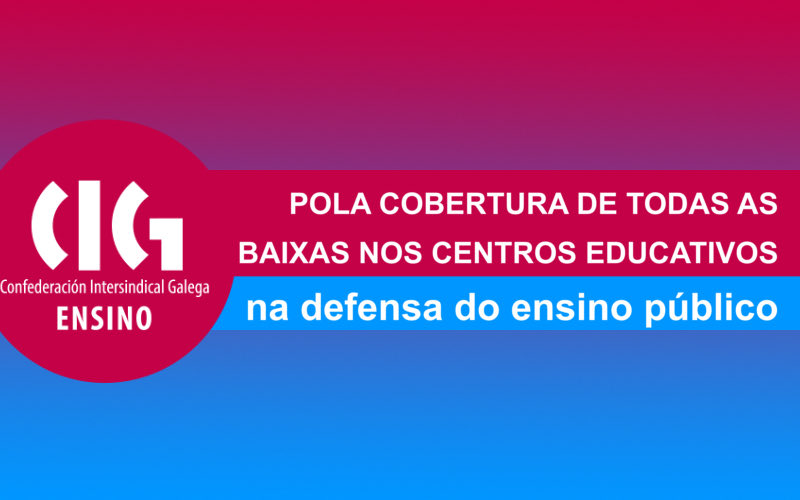 📴 A Consellaría de Educación non fará contratacións a partir do 7 de xuño 🚸 Haberá alumnado que estará sen profesorado durante, como mínimo, os últimos quince días de curso, nun novo exemplo de como Educación desatende o ensino público. 🕸 cig-ensino.gal/nova/a-consell…