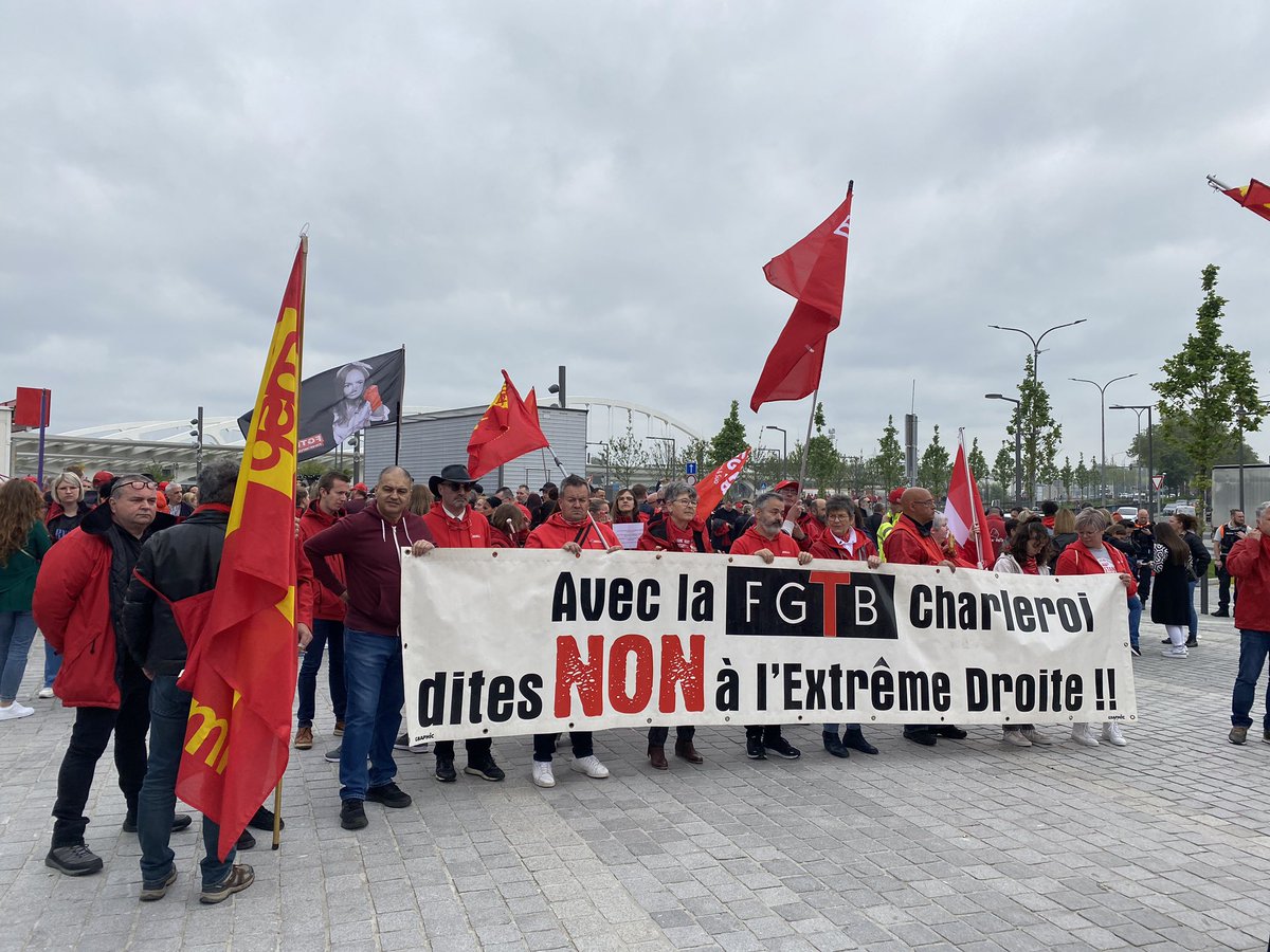 FGTB_CG's tweet photo. No way, we won’t pay again ! Ce n’est pas aux citoyens belges d’à nouveau subir les mesures d’austérité. La FGTB dit STOP et appelle le prochain gouvernement à aller chercher l’argent où il est.  #stopaustérité #nowaywewontpay #fgtb https://t.co/hdmaZ9jsYj