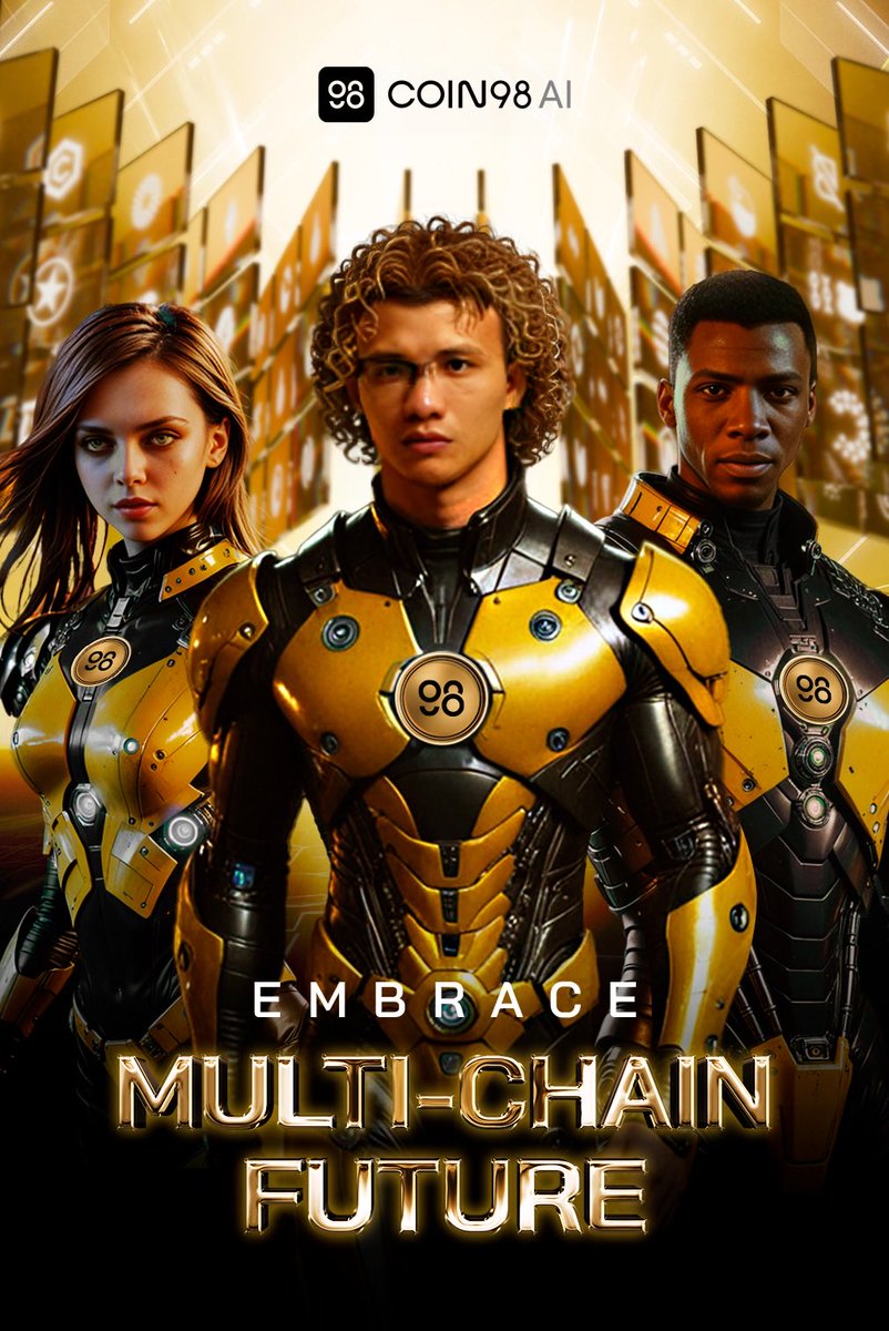 Begin Your Multichain Journey and Embrace Hundreds of Chains to Reach Multichances with Coin98 Super Wallet! 
 #Coin98 #EmbraceMultichain 
 coin98.com/aifest