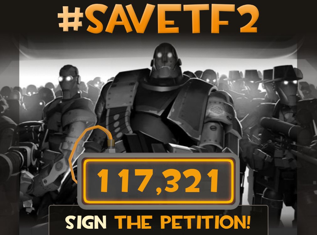 spikeymikeyYT's tweet photo. crazy stuff #fixtf2 #savetf2

SIGN THE PETITION AT https://t.co/f0yFipgawc https://t.co/LCuE9XX1CN