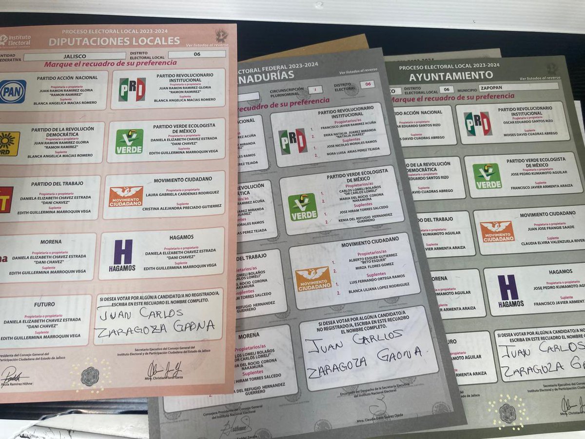darwinfranco's tweet photo. En el caso de Senadurías fueron 49 mil 712 y de Diputaciones Federales 48 mil 818; es decir, en las elecciones nacionales es posible que 169 mil 337 votos se hayan dado para las personas desaparecidas. https://t.co/1RKBYm9XCz