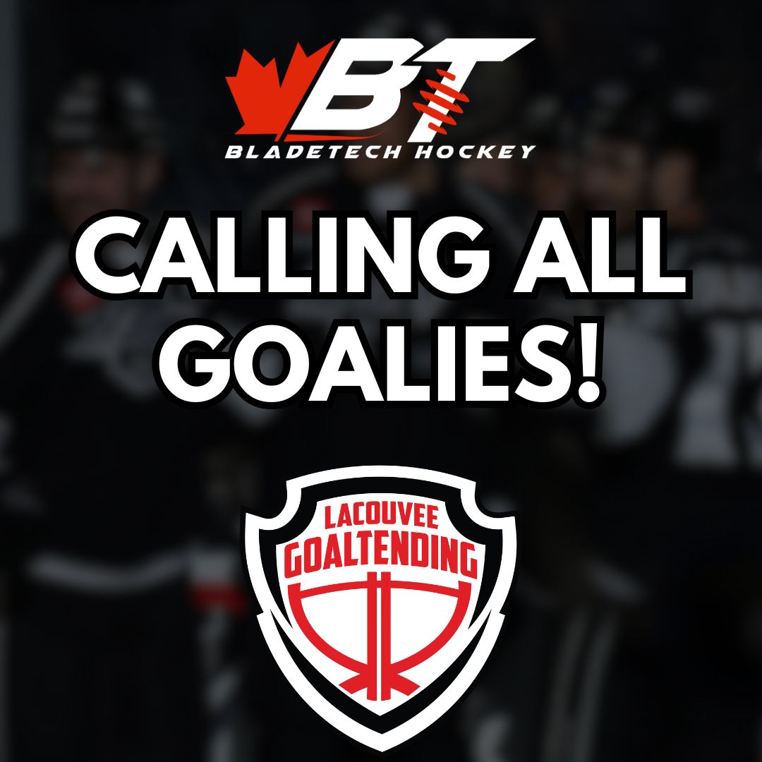 BLADETECHHOCKEY's tweet image. Calling all goalies! Lacouvee Summer Camp has ten spots available for the Goal Tending summer Camp!

#teambladetech #speedisourbusinsss #nhl #hockeytraining #icehockey #hockey #bardown #hockeyfamily #menshockey #womenshockey #spittinchiclets #pwhl #stanleycup #hockeyfan