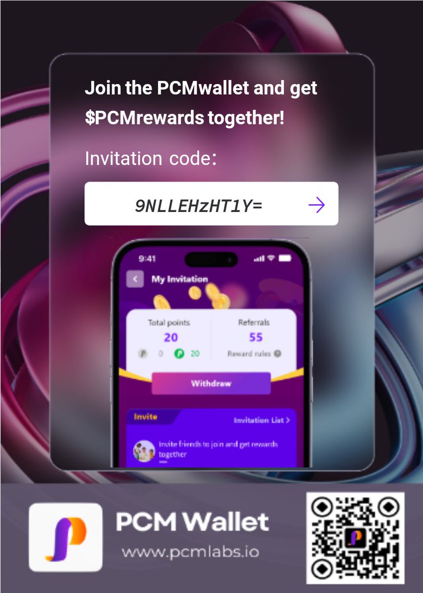 @ice_blockchain @pichainmall ✅Enter my referral code: 9NLLEHzHT1Y=

- I give you $0.5PCM for free. Download PCM wallet