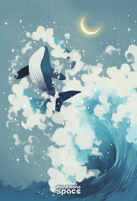 「cloud waves」 illustration images(Latest)