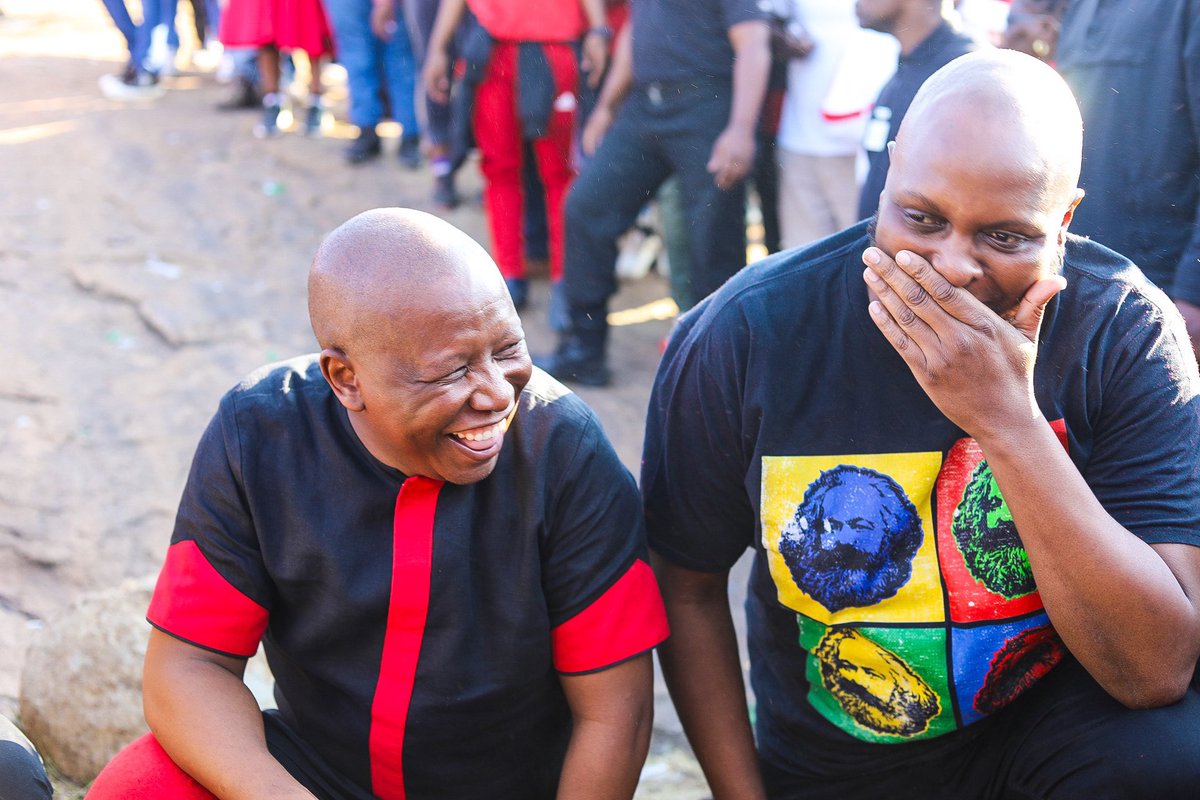 After ANC/DA Coalition agreement the EFF first motion in parliament must be on Israel / Palestine genocide and we take it to vote 😂😂😂😂🤭🤭🤭🤭