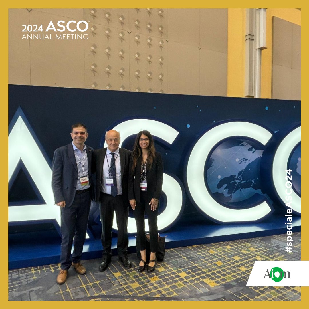 Day 4
Il Presidente Eletto AIOM, <a href="/MassimoDiMaio75/">Massimo Di Maio</a>, <a href="/PamMangat2/">Pam Mangat-Dhaliwal</a>, MS, PhD candidate, Division Director, Clinical Research and Analytics, Center for Research and Analytics (CENTRA), <a href="/ASCO/">ASCO</a>, e il Direttore della Comunicazione AIOM, riuniti a Chicago all’ASCO24.
#ASCO24