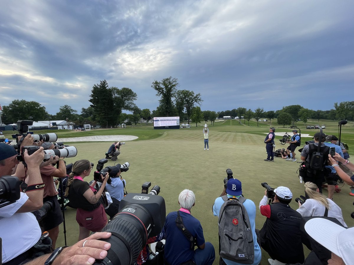 That’s a wrap. What a final day from Yuka Saso at the U.S. Women’s Open.