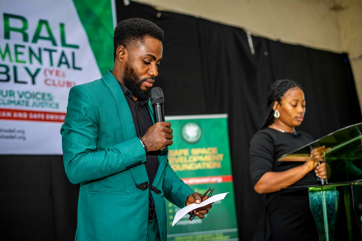 ShadefEco's tweet photo. It was our pleasure to extend a warm welcome to each and every one of the guest who made it to our General Environmental Assembly General Environmental Assembly!

#YoungEnvironmentalists 
#GEAUyo2024
 #SustainableFuture 
#YouthForClimate 
#EcoWarriors https://t.co/dB33TmBzUE