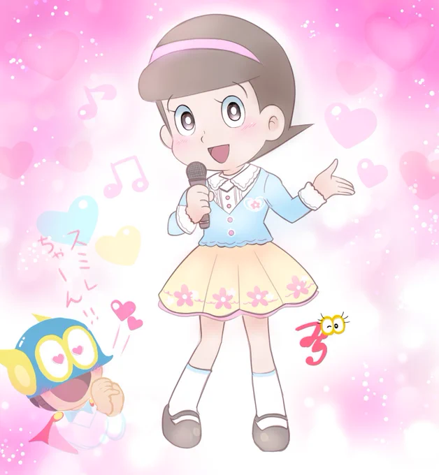 そっと過去絵のスミレちゃん 