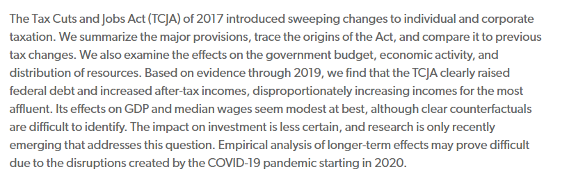 Kyle Pomerleau (@kpomerleau) on Twitter photo Forthcoming JEP paper: "Sweeping Changes and an Uncertain Legacy: The Tax Cuts and Jobs Act of 2017" with @WilliamGale2 and <a href="/JeffLHoopes/">Jeff Hoopes</a>. Forthcoming JEP paper: "Sweeping Changes and an Uncertain Legacy: The Tax Cuts and Jobs Act of 2017" with @WilliamGale2 and <a href="/JeffLHoopes/">Jeff Hoopes</a>.