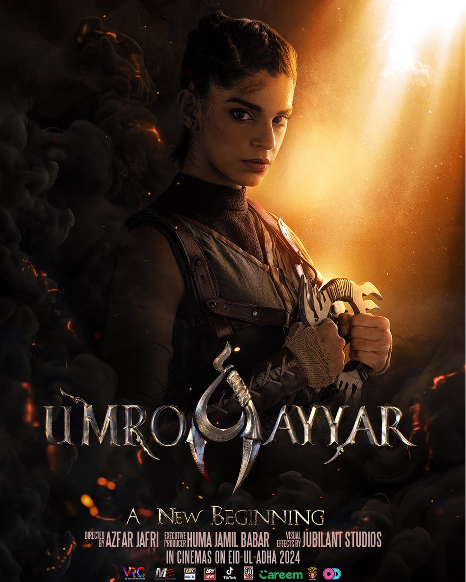 From a bloodline of knowers, her power flows,
In the ranks of Ayyars, her legacy grows

Presenting <a href="/sanammodysaeed/">Sanam Saeed</a> as "Meena" 

See You in Cinemas Eid Al Adha 2024

#SanamSaeed #UmroAyyar #AyyaroTayyarHo #Ayyar #EidUlAdha #UmroAyyarANewBeginning #VRChiliProduction
