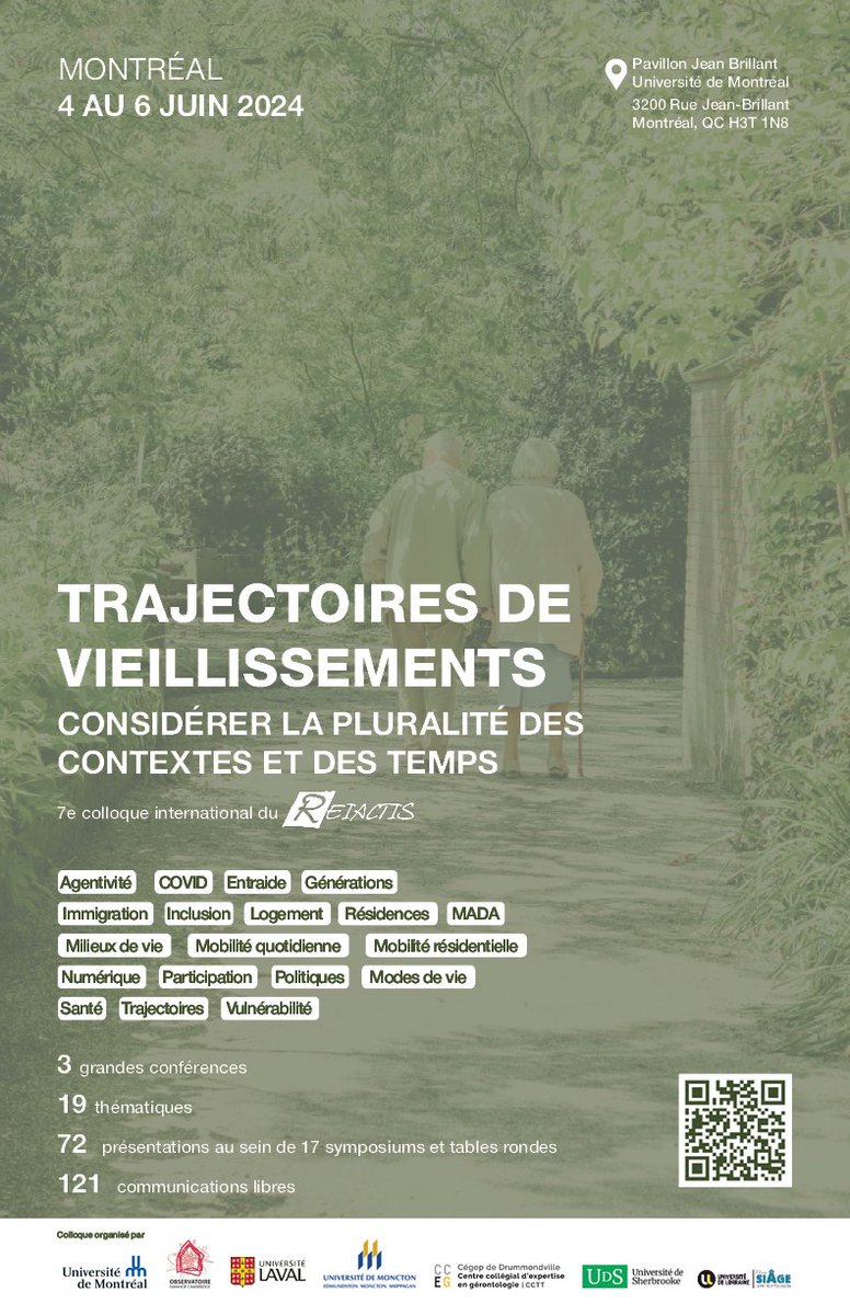 CREGÉS (@le_creges) on Twitter photo Dès demain jusqu’au 6 juin 2024, ne manquez pas le 7e Colloque international REIACTIS « Trajectoires de vieillissements » ! @UDM, <a href="/universitelaval/">Université Laval</a>, <a href="/USherbrooke/">Université de Sherbrooke</a>, @UMoncton, CCEG, @univ_lorraine. Plusieurs membres du CREGÉS participeront. Pour en savoir+ montreal2024.reiactis.net/inscription-et… Dès demain jusqu’au 6 juin 2024, ne manquez pas le 7e Colloque international REIACTIS « Trajectoires de vieillissements » ! @UDM, <a href="/universitelaval/">Université Laval</a>, <a href="/USherbrooke/">Université de Sherbrooke</a>, @UMoncton, CCEG, @univ_lorraine. Plusieurs membres du CREGÉS participeront. Pour en savoir+ montreal2024.reiactis.net/inscription-et…