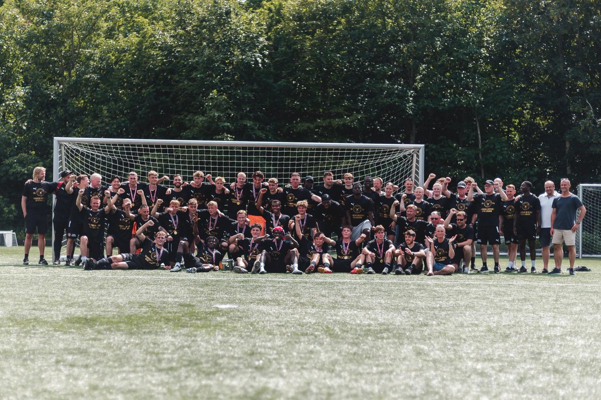 marcin97k's tweet photo. What a week. 
- Sunday our first team became Danish champions.
- Saturday our U19 became Danish champions.
- Sunday it was my final game with FC Fredericia on what has been a historic and one of the best seasons ever. 

Now I look forward to having full focus at FC Midtjylland 🐺 https://t.co/IZy0Er42pt