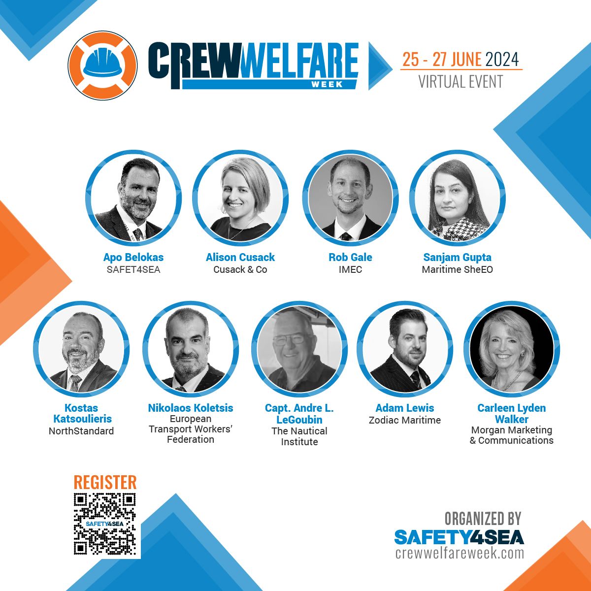 ETF_Europe's tweet photo. ETF Senior Policy Advisor Nikolaos Koletsis, will share his view with the 2024 #CrewWelfareWeek, on how to improve the seafarers working conditions and welfare. Let’s drive positive change together! All that the companies and Regulators have to do is listen to seafarers!
Save the date: 25-27 June 2024.
Register here: https://t.co/yEb5QDO0q2
#Shipping #Maritime #Seafarers #Lifeatsea #WeAreETF #CrewWelfareWeek