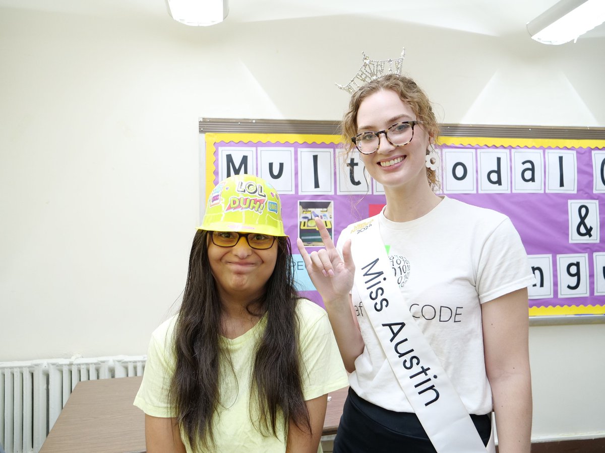Meet Miss Austin, Deaf Kids Code national tour partner! Thank you for visiting SFDS.

@DeafKidsCode