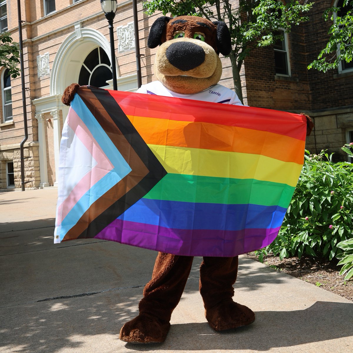 Happy Pride Month #Pointers! Make sure to check out #UWSP's Queer Resource Center for connections to resources, a welcoming and supportive community, yearly events and more. Learn more about the center here: bit.ly/45ak60H.