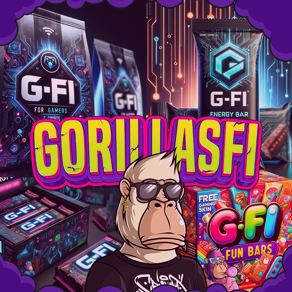 G_Fi_Official's tweet photo. Gamers! 
We're launching  G-Fi products to fuel your gaming sessions: Energy Bars, Breakfast Bars, Fun Bars for kids, and Gaming Coffee. 
Plus,  merch like coffee mugs, water bottles, esports kits, stylish clothing, and more. Enjoy exclusive in-game content with bar and coffee purchases. Get ready to level up your snack game! 🎮
🔥"Did you know that G-FI Membership holders will receive a 5% affiliate fee from all product sales?" #GFuel #GamingLife #Esports