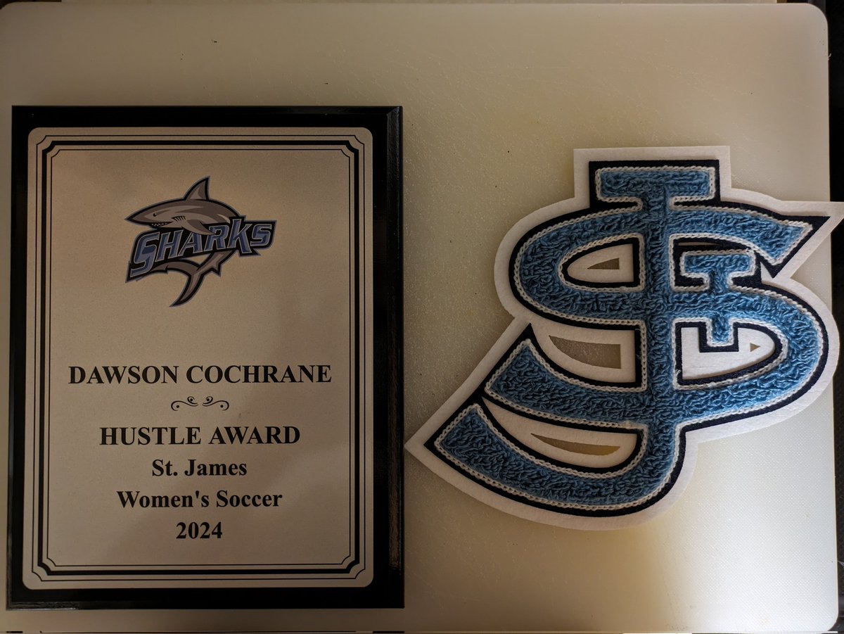 Couple of cool soccer updates. Travelled to NC for ECNL National tournament this weekend and our team played well @09ECNLhammers ⚽. Last week earned the 'Hustle' award for HS soccer!!