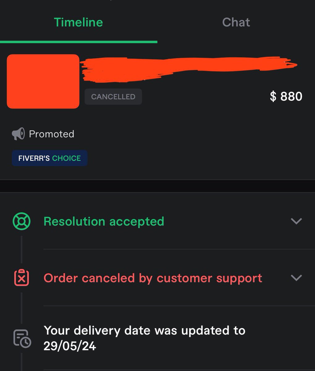 harsh_apps's tweet image. Here comes the worst part of freelancing 😞
Recently a client on Fiverr canceled an order worth $880 (₹73k) midway, due to a reason unrelated to the project. Some clients lose interest after placing order, ignoring the freelancer’s efforts. This was one of those case.