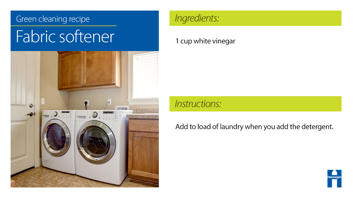 HennepinEnviro's tweet image. Keep your laundry soft and help shed pet hair while you wash it with just one ingredient: vinegar! Don't worry, your laundry won't smell like vinegar after washing. More recipes: ow.ly/9cH150RU3XZ

#GreenCleaning #GreenLaundry