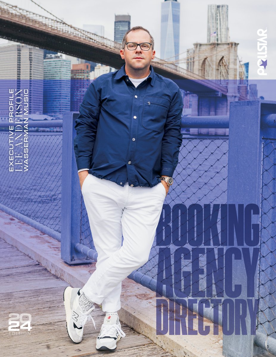 #WassMusic President Lee Anderson is on the cover of <a href="/Pollstar/">Pollstar</a>'s 2024 Booking Agency Directory, featuring an interview about Lee's life + career in music, and the explosive worldwide growth of Wasserman Music in three years since launching. Read the full interview here: