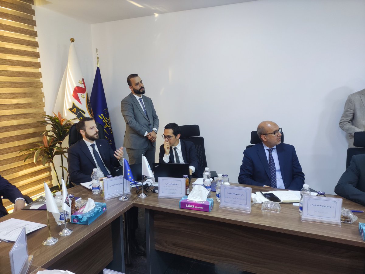 Funded by <a href="/EUinLibya/">EU in Libya</a>, EULEAD Phase III celebrated its success in Libya with Fondazione SAFE. On May 26, 2024, 24 Libyan officials attended a Joint Strategic Meeting, hosted by the CRACT – Attorney Office, marking progress in #humansecurity and #stabilization.