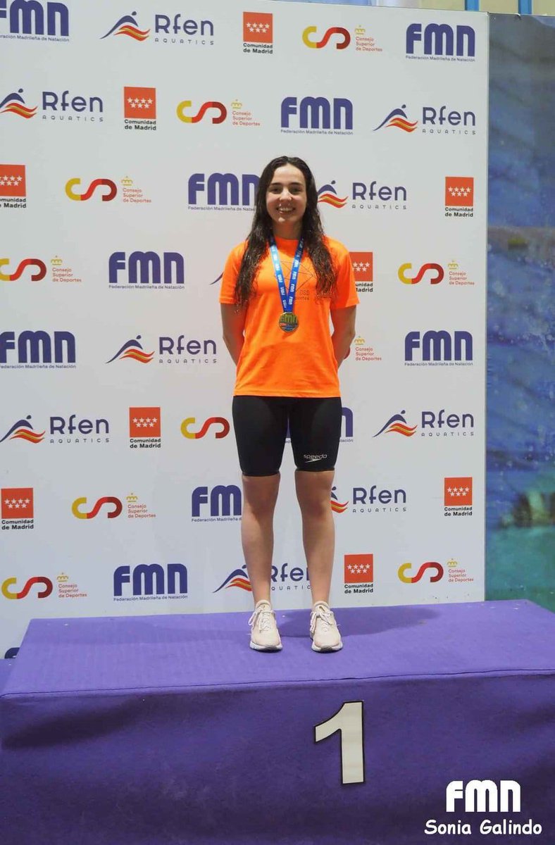 GSDcdeportivo's tweet photo. CTO. DE MADRID ABSOLUTO OPEN VERANO 2ª jornada:
🥉🥉Javier Arauz Conesa en 200 Libre y 50 espalda 
🥇Sara Costa de Vicente en 100 Espalda 
🥈Laura López en 100 Espalda
🥇Paula Martínez en 50 Mariposa 
🥈Irene Berbel en 50 Mariposa 
🥇Claudia Camacho en 400 Estilos https://t.co/TJeCUoGFHw