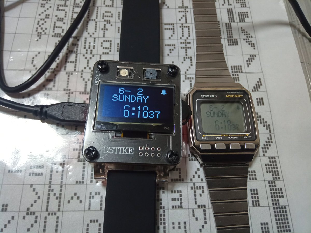 jo2tmc's tweet image. 最近ずっとプログラミング
#micropython
#smartwatch
#SEIKO
#UC2000