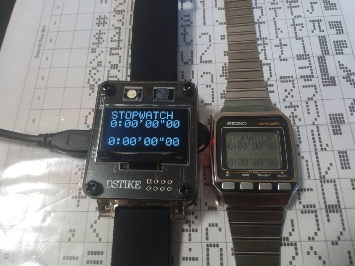 jo2tmc's tweet image. 最近ずっとプログラミング
#micropython
#smartwatch
#SEIKO
#UC2000