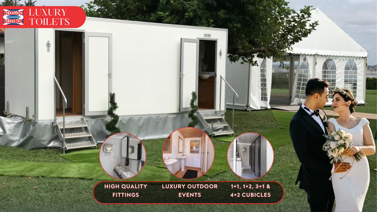 Everyone loves a wedding but nothing beats a summer wedding 💒 Make sure your guests feel like royalty with our luxury toilet blocks✨  Say 'I do' to the best for your special day!

🌐 rb.gy/epqik4

 #luxuryweddings #poshtoilethire #poshloos #luxurytoilets #scotland