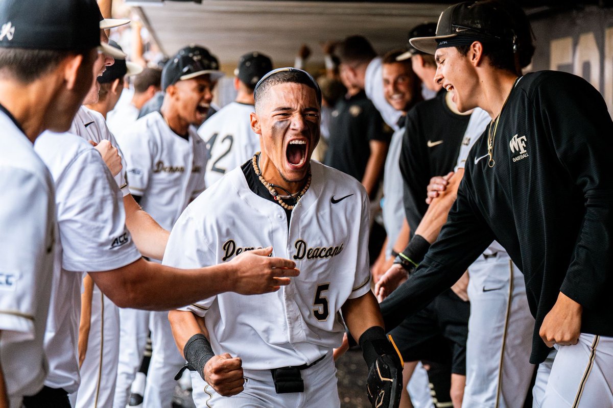 A year ago I made the greatest decision of my life to become a Deac! I am so grateful for my time here. Thank you Wake Forest Baseball. Go Deacs 🎩🎩🎩