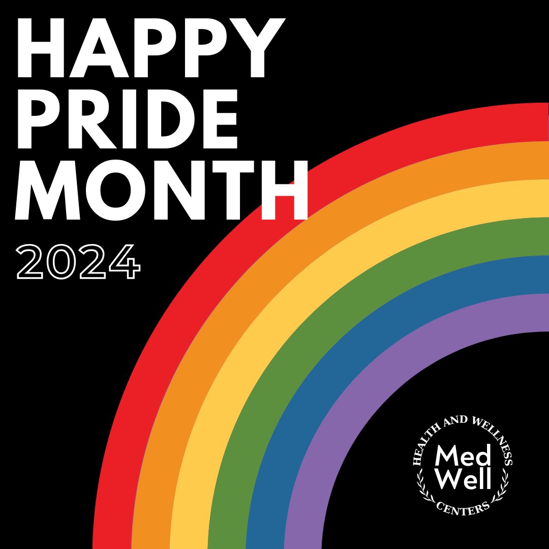 Love is love, and at Medwell Health, we're proud to stand with the LGBTQIA+ community every month, especially during Pride Month! 🏳️‍🌈💚 Let's celebrate diversity, acceptance, and the beauty of being true to ourselves. #PrideMonth #LoveIsLove #Equality