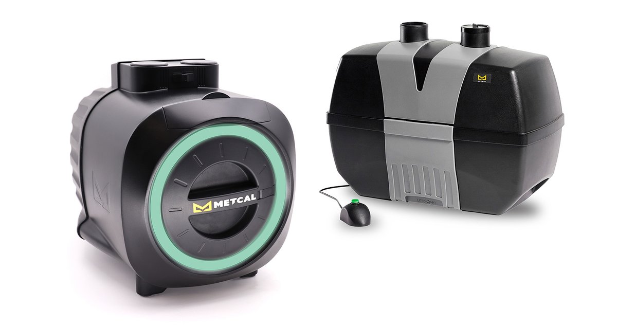 MetcalSoldering's tweet photo. The Next Generation of #FumeExtraction Systems: BVX-250 Portable 2-Station #FumeExtractor: 30-second filter changes, LED status ring, communication with GT and CV soldering systems, and much more: https://t.co/8gcqhaoD82
#SolderSmoke #SolderFumes #Soldering #BVX-201 #Metcal https://t.co/220t95NUQJ