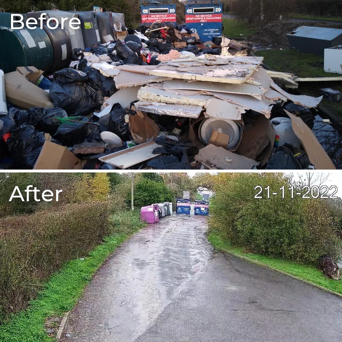 LocalAuthority3's tweet photo. With rampant fly-tipping in key hotspots, as well as anti-social behaviour plaguing the town centre, residents in Dartford felt unease and distress. 

Fortunately, we were able to assist Dartford Council in tackling these ongoing issues.

Read more: https://t.co/la0CqRM7YW https://t.co/p7JLSaZOlx
