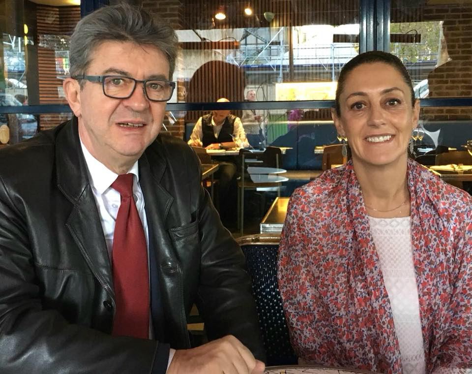 JLMelenchon's tweet image. Claudia Sheinbaum élue présidente du Mexique au premier tour avec 58% des suffrages ! La victoire du peuple élisant AMLO il y a cinq ans est confirmée. Et amplifiée. Cette première présidente femme et feministe, de gauche est un événement immense pour son pays et pour le monde.…