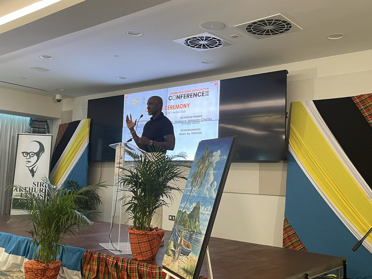 OAS StLucia tweet media
