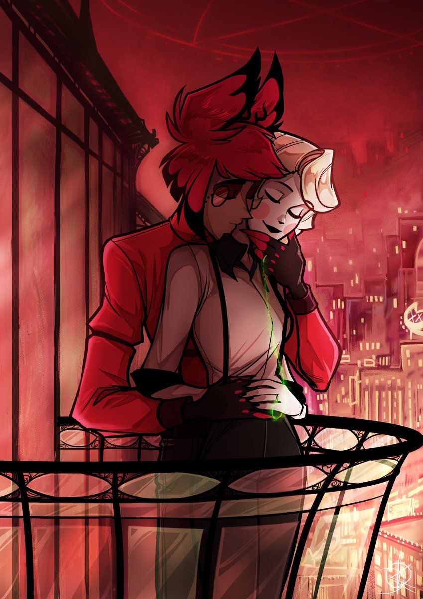 Коммишен с тамблера на основе фика: archiveofourown.org/works/55318258…
#charlastor #radiobelle