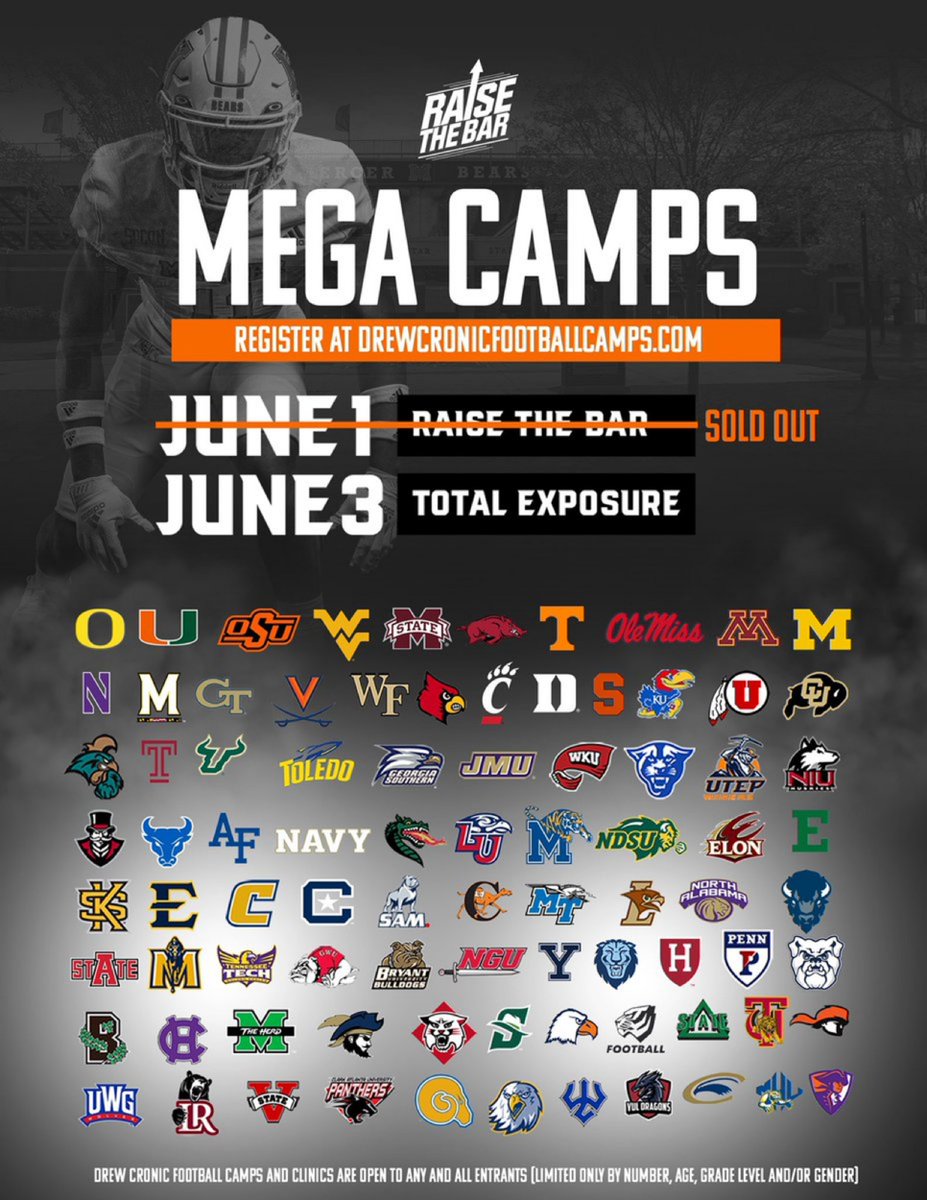 Excited about competing at the @MercerFootball Mega Camp today.  @MrKevin_Barnes @LHS_Bulldog1 @LHS___Football @CoachGatorTKO @outlaw_coach @RecruitGeorgia