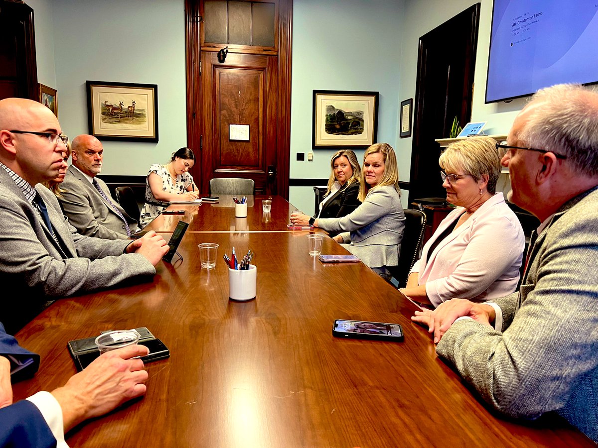 Our first meeting is at the Russell Senate Office Building with Senator Pete Ricketts’ office. 

Workforce development, cybersecurity and online safety of students are a few of the early conversation topics.