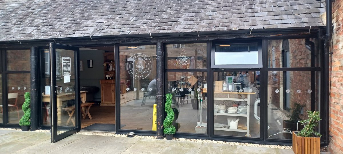 Out and about in Lincolnshire. Whilst on an explore we found a lovely cafe/ coffee shop. Lovely coffee and toasted sandwiches thoroughly tested and an amazing array of cakes.  Dog friendly too #CourtyardCafe #Osbournby #DogFriendly #Lincolnshire