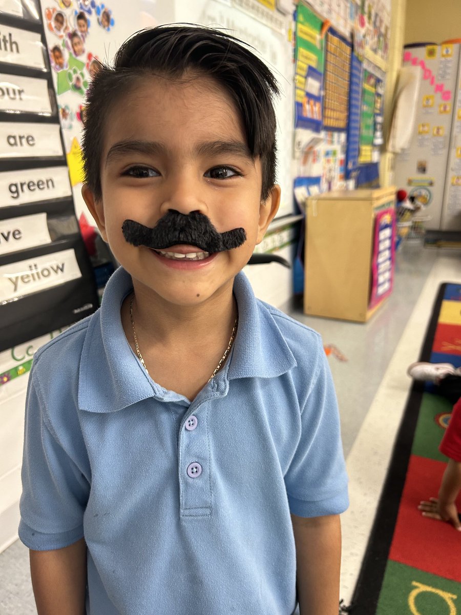 ABC COUNTDOWN. M is for mustache day #believeinflc