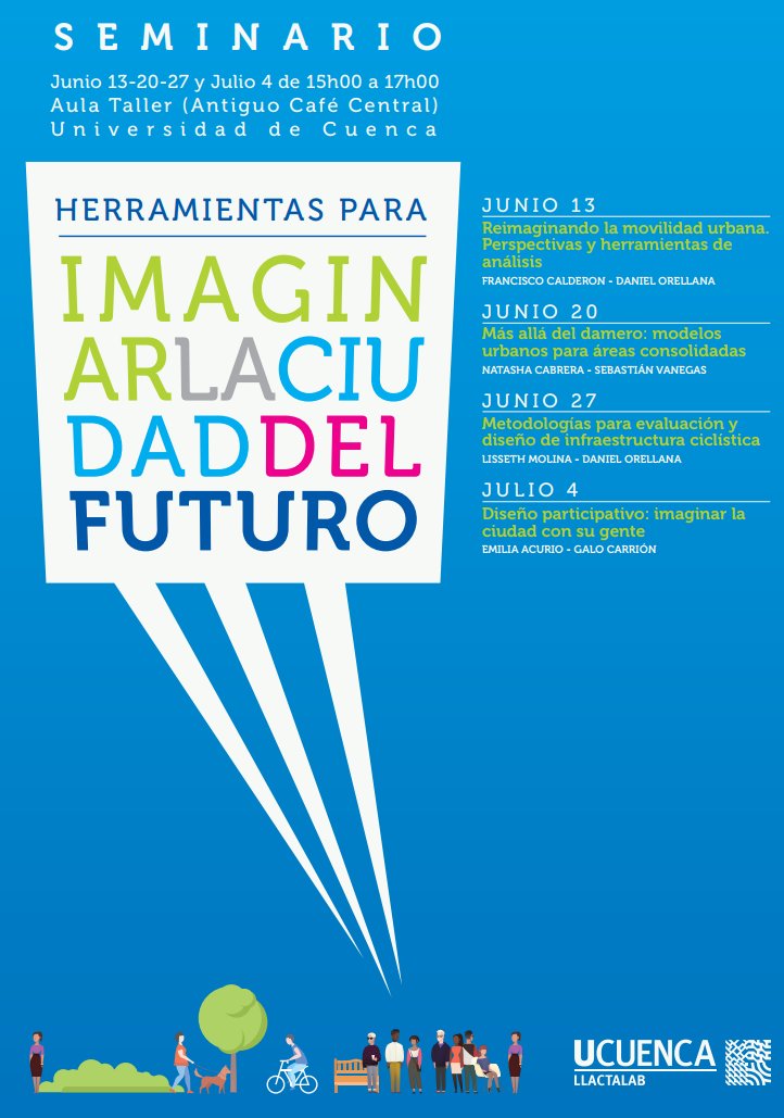 Llactalab's tweet photo. ¿Quieres aprender métodos y herramientas para el análisis urbano y de la movilidad? inscríbete en nuestro nuevo próximo seminario.

https://t.co/hIE42sDCQR https://t.co/adzpXm6BFT