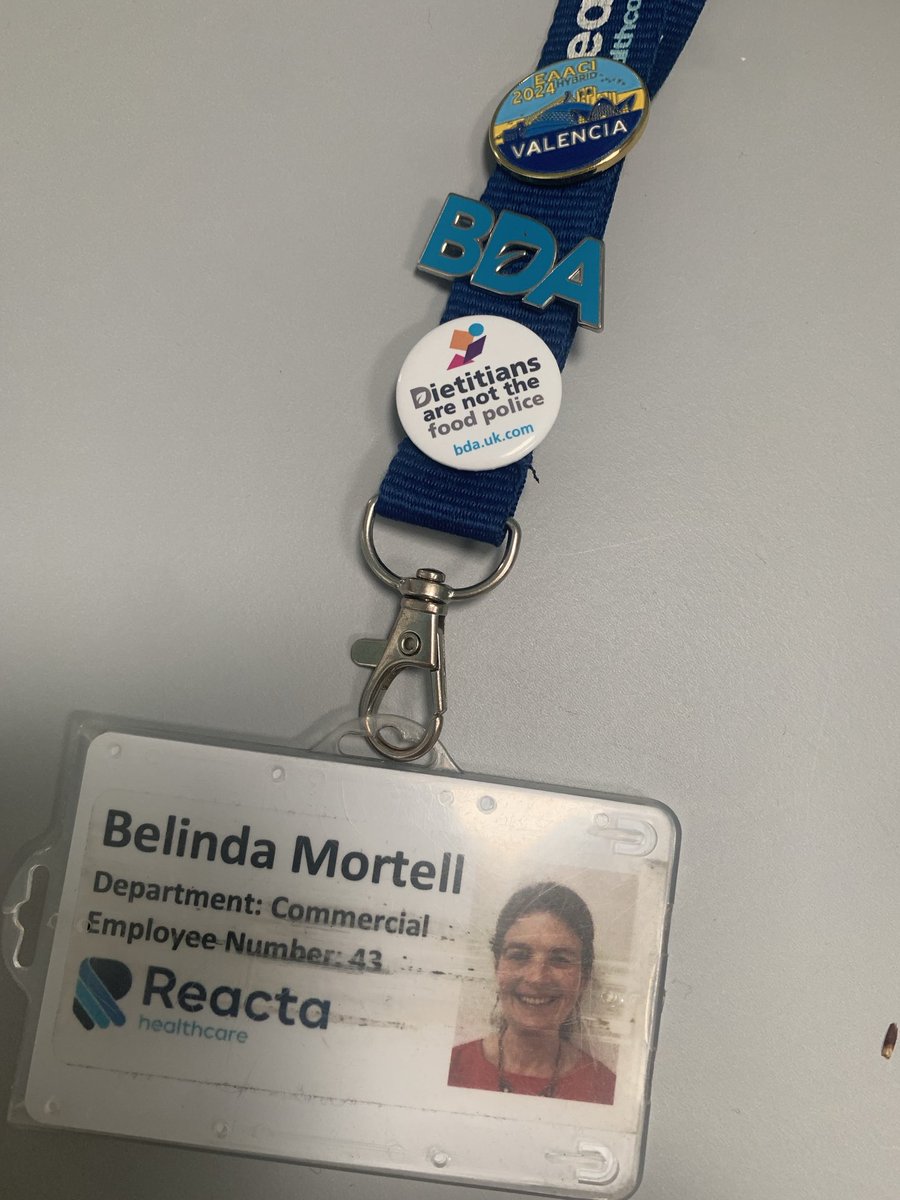 Proudly displaying my phenotype every day at work 🤩 #dietitiansweek #dietitian #foodallergy #pharma