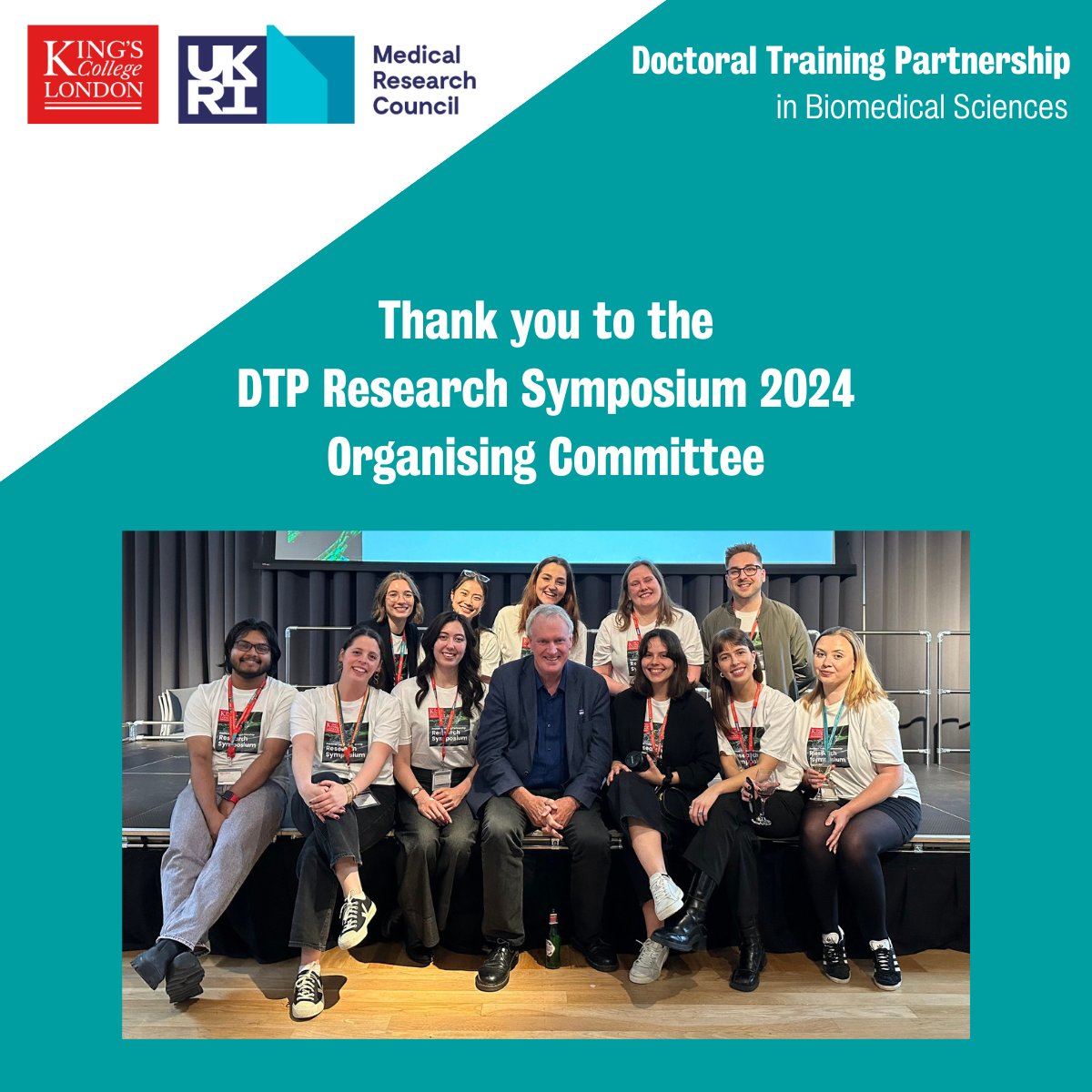 KCL MRC DTP (@kcl_mrcdtp) on Twitter photo We had a fantastic time at our annual DTP Research Symposium on Friday. A massive thank you to the organising committee for hosting such a great event - here they are with guest keynote speaker Professor Luke O'Neill from <a href="/tcddublin/">Trinity College Dublin</a> #DTPSymposium24 <a href="/KingsCollegeLon/">King's College London</a> <a href="/The_MRC/">Medical Research Council</a> We had a fantastic time at our annual DTP Research Symposium on Friday. A massive thank you to the organising committee for hosting such a great event - here they are with guest keynote speaker Professor Luke O'Neill from <a href="/tcddublin/">Trinity College Dublin</a> #DTPSymposium24 <a href="/KingsCollegeLon/">King's College London</a> <a href="/The_MRC/">Medical Research Council</a>