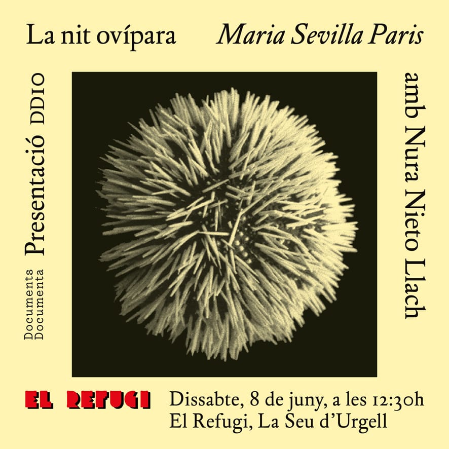 Documentspoesia's tweet photo. Dissabte   v erm  ut   poètic    a @ElRefugiCoop
La ni  t  ov í p   a ra
@msevilpa @nuravalira 
   🥚      
     🥚                                      🥚  🌙
                                                            🥚 https://t.co/NE5O3GbaQ5