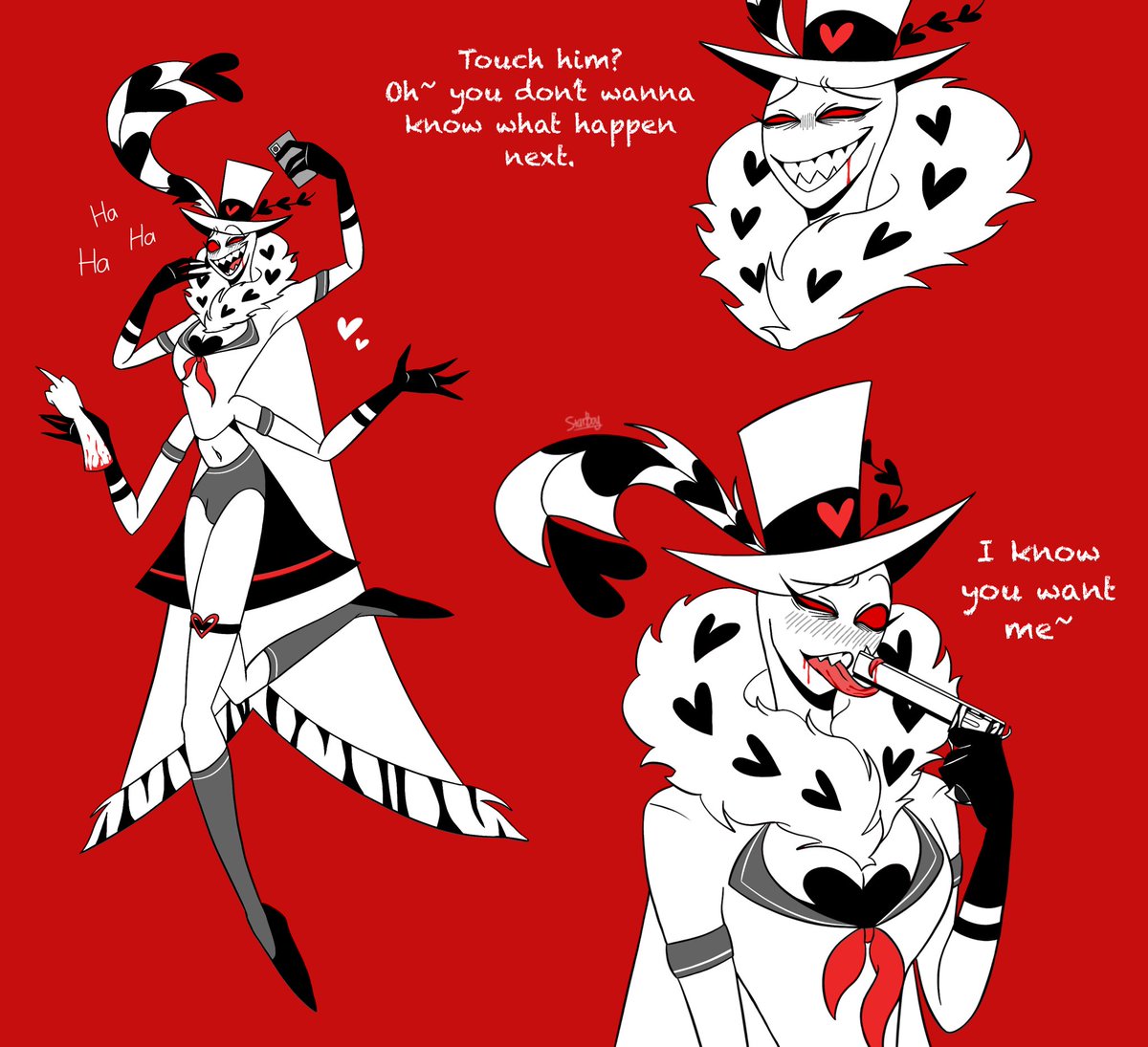 StarBoy3006's tweet photo. Yandere Val ♥️✨
#HazbinHotel
#HazbinHotelValentino https://t.co/rqrokdcDJZ