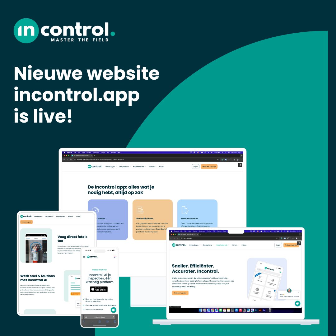 IncontrolDone's tweet photo. 🌐✨ Breaking news! ✨🌐

Onze gloednieuwe website is live!
 
Neem een kijkje en laat ons weten wat je ervan vindt! 🚀
https://t.co/IyIkIul4tf

#nieuwewebsite #incontrol #one4marketing #spankracht #hubSpot https://t.co/sz6dbbecxv