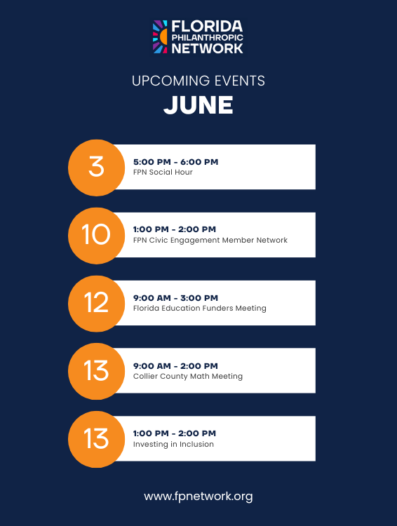 Join us for an exciting month filled with impactful events, networking opportunities and collaborative initiatives designed to drive positive change in our communities. 🤝

Learn more: fpnetwork.org/Events